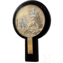 Bronzespiegel, Japan, späte Edo-Periode