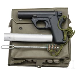 Raketenpistole Heckler & Koch 78, mit Tasche und Zubehör