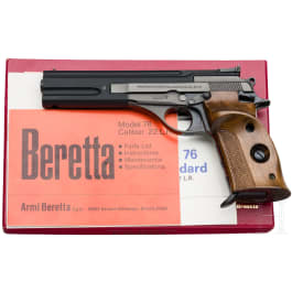 Sportpistole Beretta Mod. 76, im Karton
