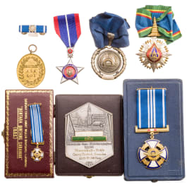 Seven international awards, 20th century