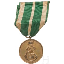Saxony-Altenburg - a medal for bravery 1915 in bronze