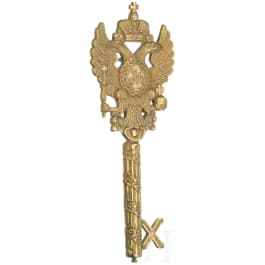 Kammerherrenschlüssel aus der Regierungszeit des Zaren Nikolaus I., Russland