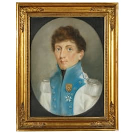 A portrait of an officer of the Rhine Confederation regiments, circa 1810