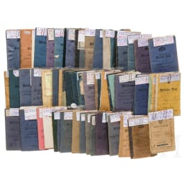 Ca. 55 Militärpässe/Soldbücher von Angehörigen der Kaiserlichen Armee