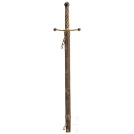 A German Baroque style executioner's sword, 19th century