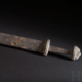 Bedeutendes fränkisches Schwert mit Inschrift, deutsch, um 900