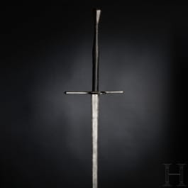 Zweihändiges Kampfschwert (Spadone), Italien, um 1520/30