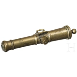 Modellgeschützrohr, Frankreich, datiert 1849
