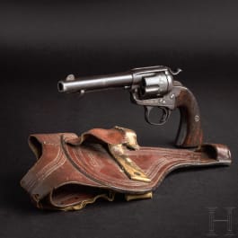 Colt Frontier Six Shooter Mod. Bisley, 1909, mit Al Furstnow Schulterholster
