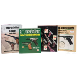 Four books on Luger Pistols