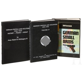Bücherkonvolut über Deutsche Sammlerwaffen