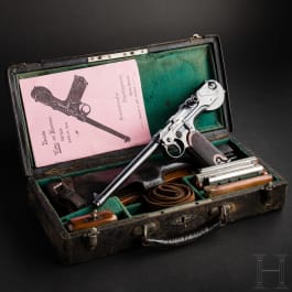 A cased Borchardt C 93 by Loewe, Berlin