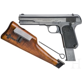 An FN Mod. 1903, with shoulder stock, Bulgarian contract