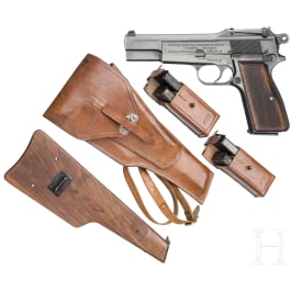 FN GP (Grand Puissance) - HP Mod 35, with shoulder stock and holster