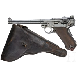 A Navy Luger Mod. 04 (1906) by DWM, submarine division, with holster