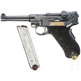 A Luger pistol Mod. 1906 (m/11) by Vickers Ltd., Dutch, East India
