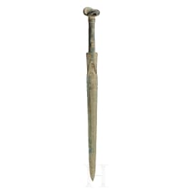A fan-handled sword, Luristan, 10th/9th century B.C.