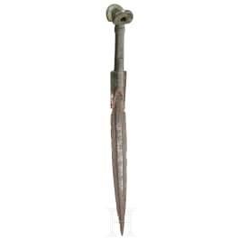 A fan-handled sword, Luristan, circa 800 B.C.
