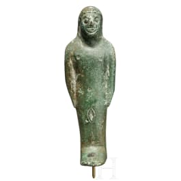 Bronzene Kore, etruskisch, 5. Jhdt. v. Chr.