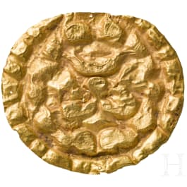 Urnenfelderzeitliche Goldblechscheibe mit Punkt-Buckelzier, 12. - 9. Jhdt. v. Chr.