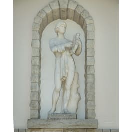A German life-size sculpture of Orpheus, circa 1900