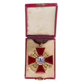 Russian Order of St. Anna - a cross 1st class, circa 1890