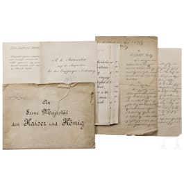Kaiser Franz Joseph I. von Österreich - Reden des Kaisers auf Ungarisch anlässlich seines Besuchs in Ödenburg am 1. Juni 1884