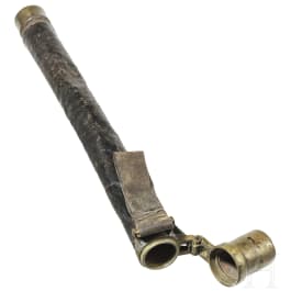 Flötenköcher mit militärischer Stempelung, um 1850