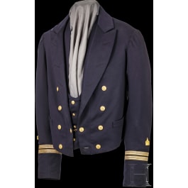 An evening suit owned by Captain Lieutenant Kurt Böcking