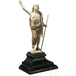 An ivory figure of Christ, 19th century
