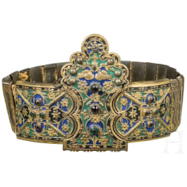 A Greek wedding belt, 19th century