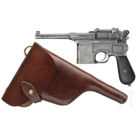 Mauser C 96 "French Gendarme", with holster