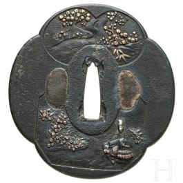 Tsuba, Japan, um 1820