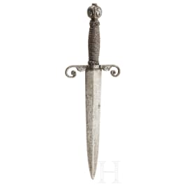 A German dagger, 17th and 19th century