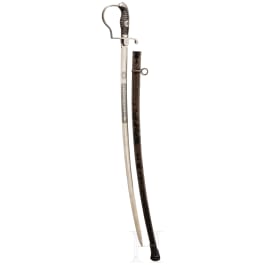 An extra sabre of the Field Artillery Regiment Grand Duke (1st Baden) No. 14, circa 1910