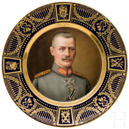 Kronprinz Rupprecht von Bayern - prachtvoller Bildnisteller, datiert 1916