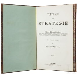 Heinrich Antonowitsch Leer, "Lectures on Strategy ", Vienna, 1868