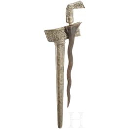 A Malayan keris, 20th century