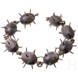 A South German penitent's chain, 18th century