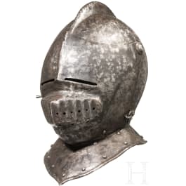 A German close helmet, historicism in 1510s style