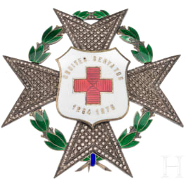 A breast star of the Spanish Red Cross, circa 1900
