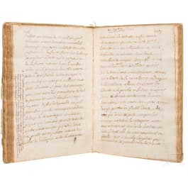 Spanischer Erbfolgekrieg - unveröffentlichte Memoiren von A. de Chenevières, Festungskommandant von Bitche, datiert 1703