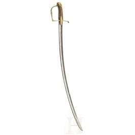 A French sabre for light cavalry officers, circa 1820