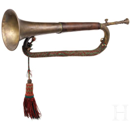 A military trumpet