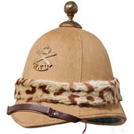 Tropenhelm des Royal Naval Division Machine Gun Corps, 1. Hälfte 20. Jhdt.