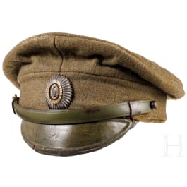 Schirmmütze für Offiziere der zaristischen Armee im 1. Weltkrieg