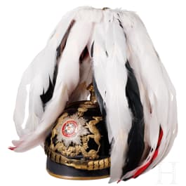 A helmet for generals of the Württemberg army, replica