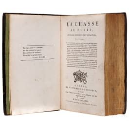 Gervais François Magné de Marolles, "La Chasse Au Fusil" mit "Supplément", Paris, 1788/1791