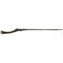 An Indian matchlock gun, Hyderabad, 18th/19th century