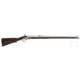 A flintlock rifle by J. Eichstedt in Stralsund, ca. 1760